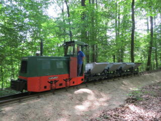 Viele Fahrgäste im 50. Jubiläumsjahr der Parkeisenbahn