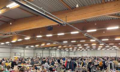 Hallenflohmarkt in der Löbauer Messe- und Veranstaltungshalle