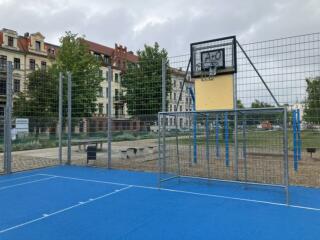Basketballturnier im Brautwiesenpark am 19. Juni