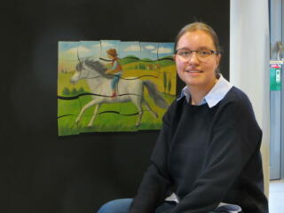 Die Liebe, ein neues Buch als erster in der Hand zu halten