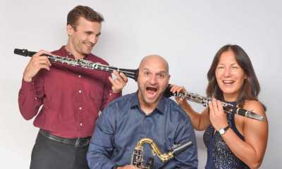 „Klarinettentrio Schmuck“ im Zittauer Bürgersaal