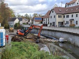 Klosterwasser muss verlegt werden