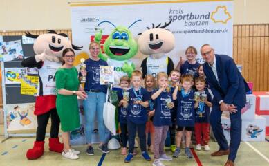 Finale der  KITA-Olympiade in Bautzen