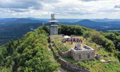Feierlichkeiten auf dem Lauschegipfel