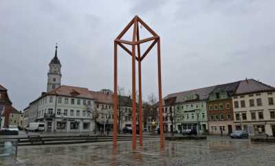 Herrnhuter Stern für den Mediaturm