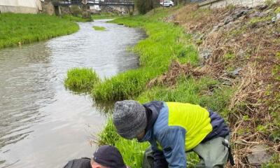Angler befreien Mandau von Müll