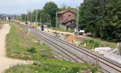 Ein kleines Stückchen Bahn-Elektrifizierung