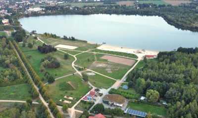 Der Olbersdorfer See wird vom Müll befreit