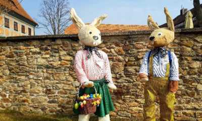 Osterhasenfest auf dem Eibauer Faktorenhof