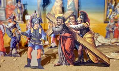 Ausstellung zur Passion Christi im Pilgerhäusl