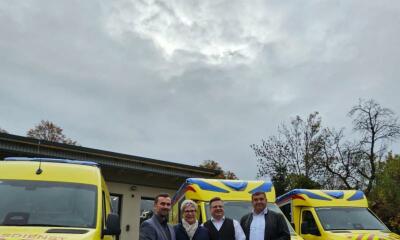 Acht neue Fahrzeuge für den Rettungsdienst