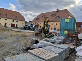 Rittergutshof in Neukirch/Lausitz wird erneuert