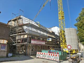 Dachsanierung am Schwesternhaus