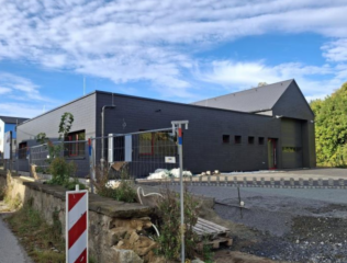 Feuerwehrhaus Prietitz ist fast fertig