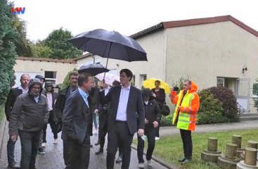 Baubeginn an der Steinmetzschule