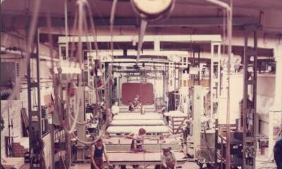 Werkfotos aus dem VEB Waggonbau zu sehen