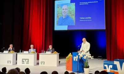 Die Volksbank zog Bilanz